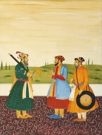 Syed A. Irfan, 10 x 13 Inch, Watercolor on Wasli, Figurative Painting, AC-SAI-041